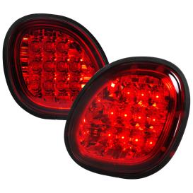 Spec-D Tuning Red LED Tail Lights - Inner