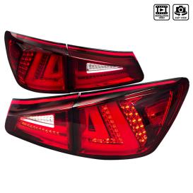 Spec-D Tuning Red/Clear LED Tail Lights