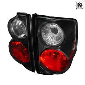  1994-2004 Chevrolet S10 Spec-D Tuning Black Euro Tail Lights