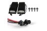 Spec-D Tuning Glossy Black / Red LED Tail Lights - Spec-D Tuning LT-SIE14BKLED-TM