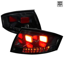 Spec-D Tuning Black/Smoke Version 2 LED Tail Lights