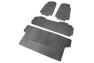 Spec-D Tuning Gray 3D Print Floor Mats with Trunk Mat - Spec-D Tuning MAT-3201GRY