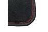 Spec-D Tuning Black Floor Mats with Red Stitching - Spec-D Tuning MAT-INT942-ATW