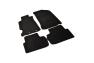 Spec-D Tuning Black Floor Mats with Red Stitching - Spec-D Tuning MAT-RSX02-ATW