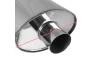 Spec-D Tuning DTM Style Stainless Steel Muffler with 3