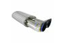 Spec-D Tuning DTM Style Stainless Steel Muffler with 3