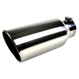 4" Inlet - 6" Outlet Chrome Muffler Tip