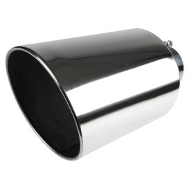 4" Inlet - 8" Outlet Chrome Muffler Tip