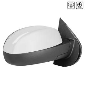 Spec-D Tuning Passenger Side Chrome Power Side View Mirror with LED Arrow Turn Signal