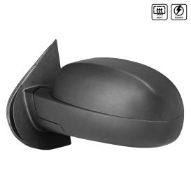 Spec-D Tuning Driver Side Matte Black Power Side View Mirror with LED Arrow Turn Signal