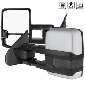 Spec-D Tuning Power Heated Towing Mirrors With Smoke LED Blinkers