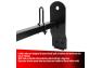 Spec-D Tuning 2-Bar Black Cargo Carrier Cross Bars for Full Size Vans - Spec-D Tuning RRB-6015BK-WB