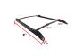 Spec-D Tuning Black OE Style Roof Rack - Spec-D Tuning RRB-TAC05BKOE