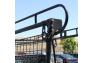 Spec-D Tuning Full Size Heavy Duty Contractor Pickup Truck Tool Adjustable Ladder Lumber Rack - Spec-D Tuning RRBL-58503BK
