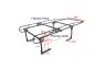Spec-D Tuning Full Size Heavy Duty Contractor Pickup Truck Tool Adjustable Ladder Lumber Rack - Spec-D Tuning RRBL-58503BK