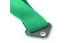 Spec-D Tuning 4-Point Cam-Lock Racing Seat Belt (Harness) - Green - Spec-D Tuning RSB-4PTGRN-RS