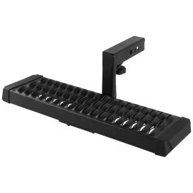   Spec-D Tuning Black Rear Hitch Aluminum Step
