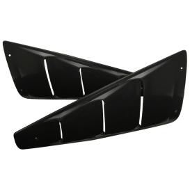 2005-2014 Ford Mustang Spec-D Tuning Slotted Quarter Window Louver