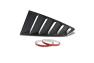 Spec-D Tuning Quarter Window Louvers - Spec-D Tuning WLUQ-MST15A