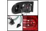 Spyder Red/Clear LED Tail Lights - Spyder 5070593