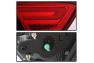 Spyder Light Bar Style Red/Clear LED Tail Lights - Spyder 9042157
