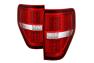 Spyder Red/Clear LED Tail Lights - Spyder 9032837