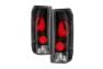 Spyder Black Euro Tail Lights - Spyder 9036972