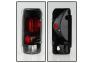 Spyder Black Euro Tail Lights - Spyder 9036972