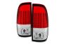 Spyder Red/Clear LED Tail Lights - Spyder 9027666