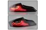 Spyder Black Light Tube Style LED Tail Lights - Spyder 9037696