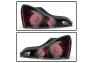 Spyder Driver and Passenger Side Black Light Tube Style LED Tail Lights - Spyder 9048562