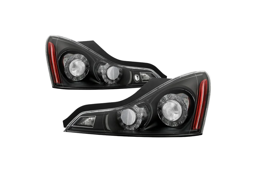 Spyder Driver and Passenger Side Black OE Tail Lights - Spyder 9047534