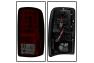 Spyder Red/Smoke C Shape LED Tail Lights - Spyder 5081520