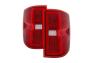 Spyder Light Bar Style Red/Clear LED Tail Lights - Spyder 9040313