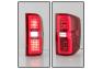 Spyder Light Bar Style Red/Clear LED Tail Lights - Spyder 9040313