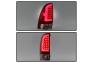 Spyder Red/Clear Light Bar LED Tail Lights - Spyder 5082138