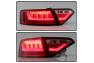 Spyder Red/Clear LED Tail Lights - Spyder 5083258