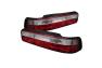 Spyder Red/Clear Euro Tail Lights - Spyder 5000187