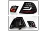 Spyder Black Light Bar LED Tail Lights - Spyder 5073815