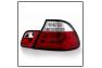 Spyder Red Clear Light Bar LED Tail Lights - Spyder 5073822