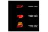 Spyder Black Light Bar LED Tail Lights - Spyder 5076564