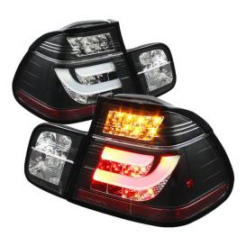 Spyder Black Light Bar LED Tail Lights