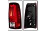 Spyder Red/Clear Version 2 LED Tail Lights - Spyder 5081926