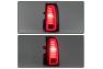 Spyder Light Bar Style Red/Clear LED Tail Lights - Spyder 5085085