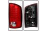 Spyder Red/Clear LED Tail Lights - Spyder 5002631