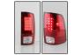 Spyder Red/Clear LED Tail Lights - Spyder 5017567