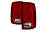 Spyder Red/Clear Lights Bar LED Tail Lights - Spyder 5084040