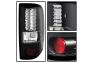 Spyder Black LED Tail Lights - Spyder 5003249