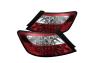 Spyder Red/Clear LED Tail Lights - Spyder 5004512