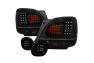 Spyder Black LED Tail Lights With Trunk Mounted Lights - Spyder 5084415